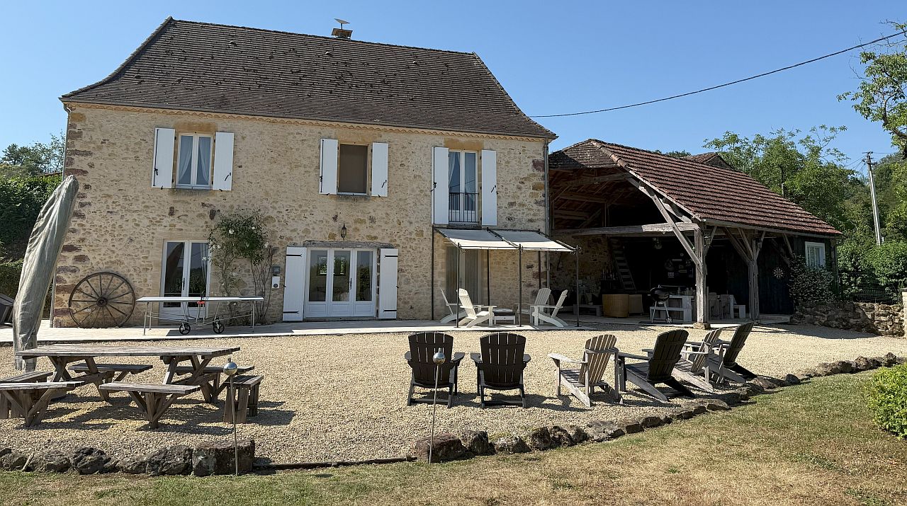 Moulin Noix gezien vanaf de tuin